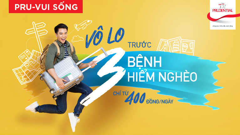 Sản phẩm bảo hiểm nghiệp vụ sức khỏe PRU-VUI SỐNG