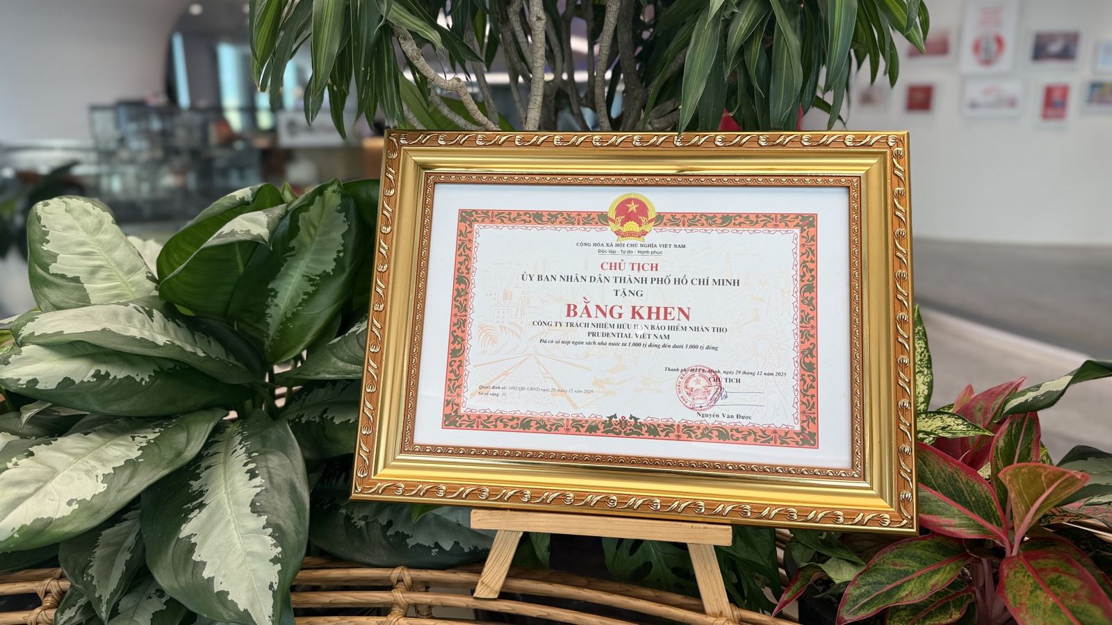Prudential Việt Nam – Thành viên “Câu lạc bộ nộp thuế nghìn tỷ” tại TP.HCM